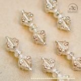  Chùy Kim Cang Bạc Trắng 925 