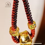  Vòng Tay + Vòng Cổ Thắt Dây Charm Chùy Kim Cang Phối Charm Zambala 