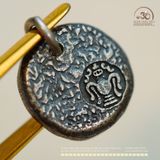  Charm Voi Thần 15,04mm - Bạc 925 Mạ Vàng Cao Cấp 