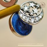  Mặt Treo Pan Buổi Tối 11.15mm - Bạc 925 Mạ Vàng 