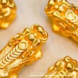  Tỳ Hưu 101 - 33,25mm - Đồng Thau Mạ Vàng 999 Cao Cấp 