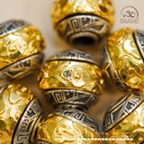  Charm Tường Vân 14.05mm  - Bạc 925 Mạ Vàng Cao Cấp 