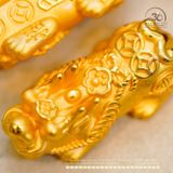  Tỳ Hưu 112 38,78mm - Đồng Thau Mạ Vàng 999 Cao Cấp 