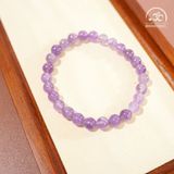  Vòng Tay Thạch Anh Tím 6mm 2A 