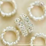  Charm Bạc cỏ 4 Lá Size 10 - Bạc Cao Cấp 