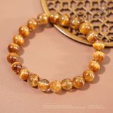  Vòng Tay Tóc Nâu Đồng Trục VVIP 8mm 