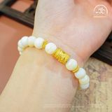  Vòng Tay Vỏ Sò Tai Tượng Phối Charm Lu Thống 