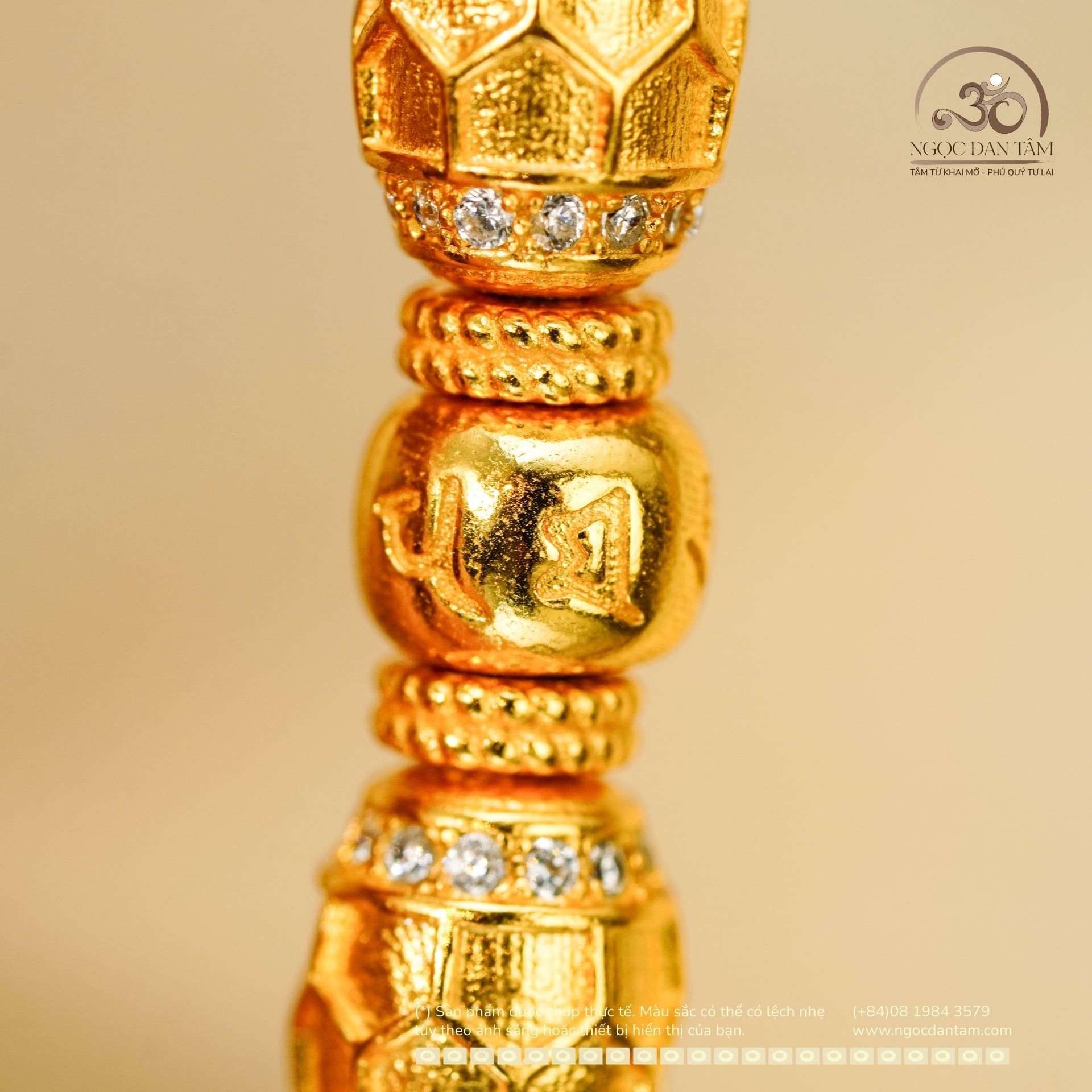  Lắc Tay Bạc Mạ Vàng Mai Rùa Cát Tường 