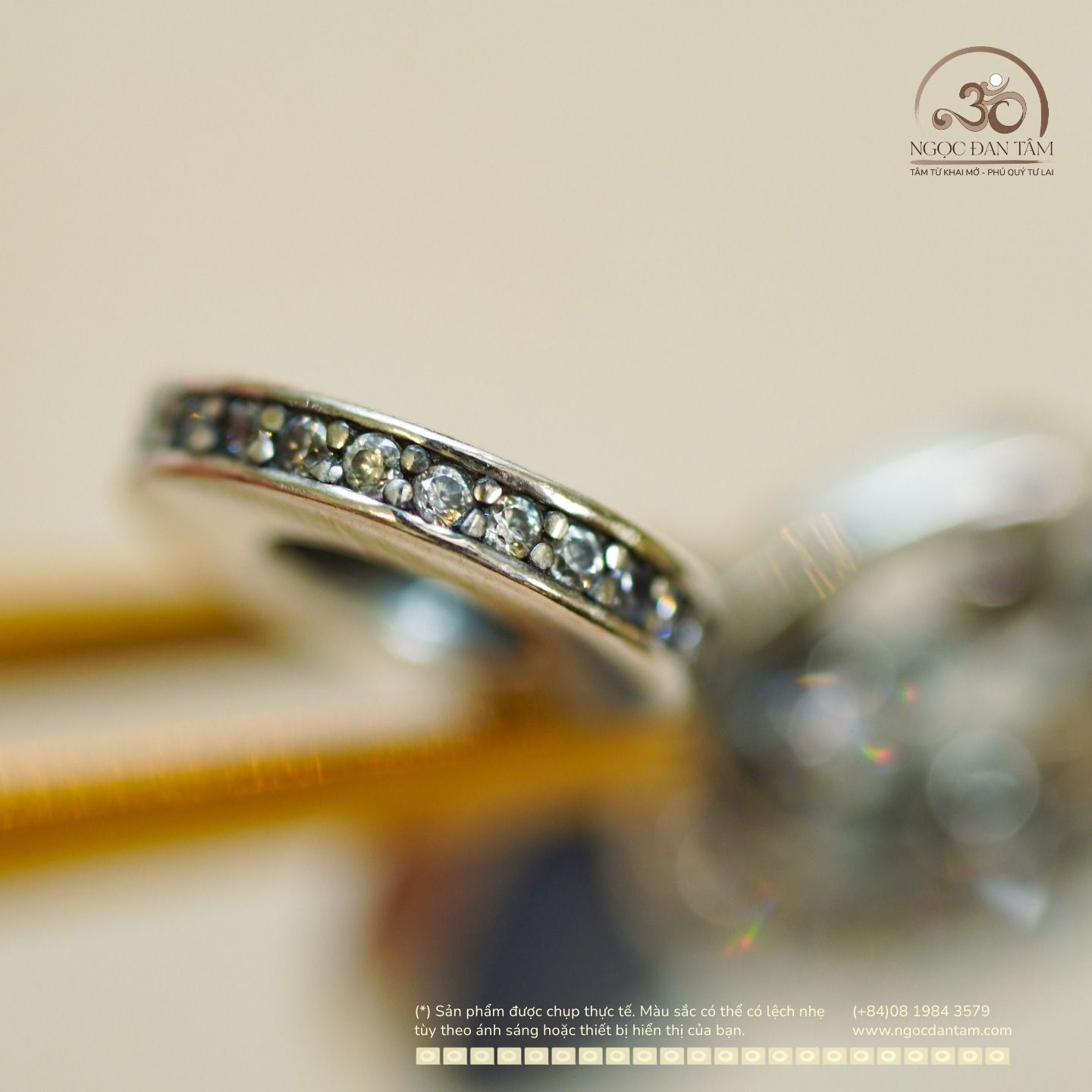  Mặt Treo Pan Buổi Tối 11.15mm - Bạc 925 Mạ Vàng 