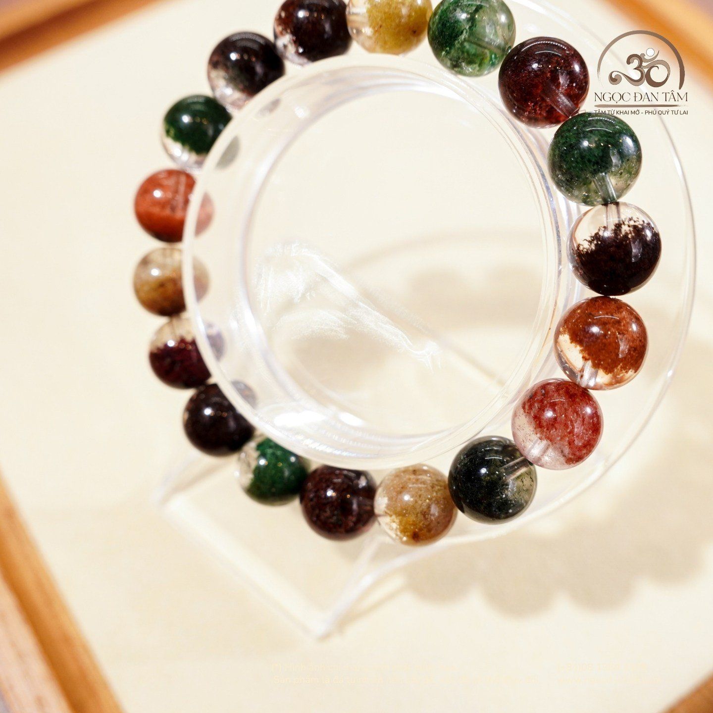  Vòng Tay Thạch Anh Ưu Linh Hoa 10mm 5A 