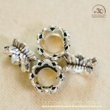 Charm đệm đài sen bạc 4.41mm - Bạc 925 