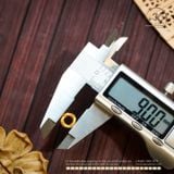  Charm Đệm Tròn Xoắn 3O 9mm - Bạc Mạ Vàng 