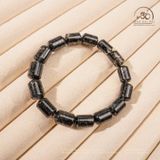  Vòng Tay Thạch Anh Tóc Đen Lu Thống 8mm 