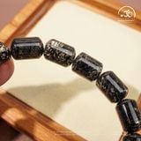  Vòng Tay Thạch Anh Tóc Đen Lu Thống 8mm 