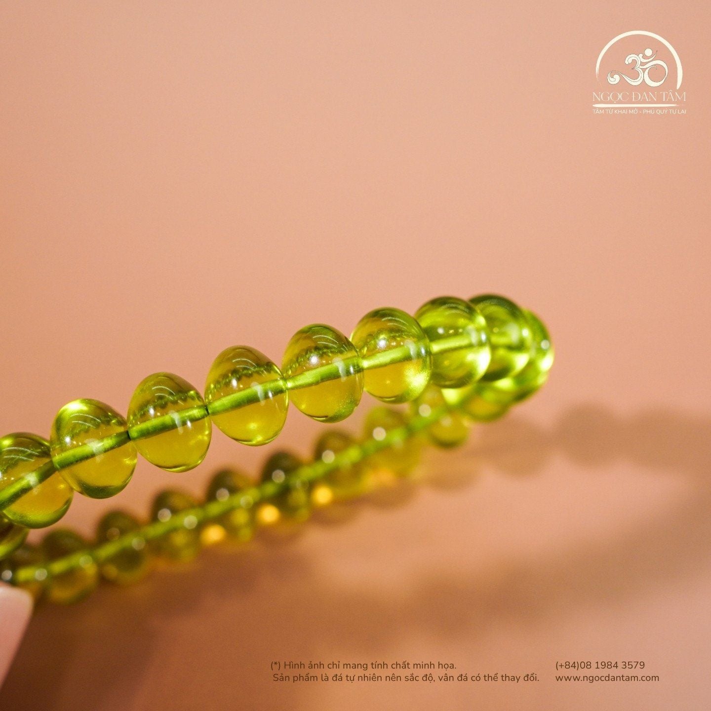  Vòng Tay Thanh Phách Hạt Táo gram 11gram 