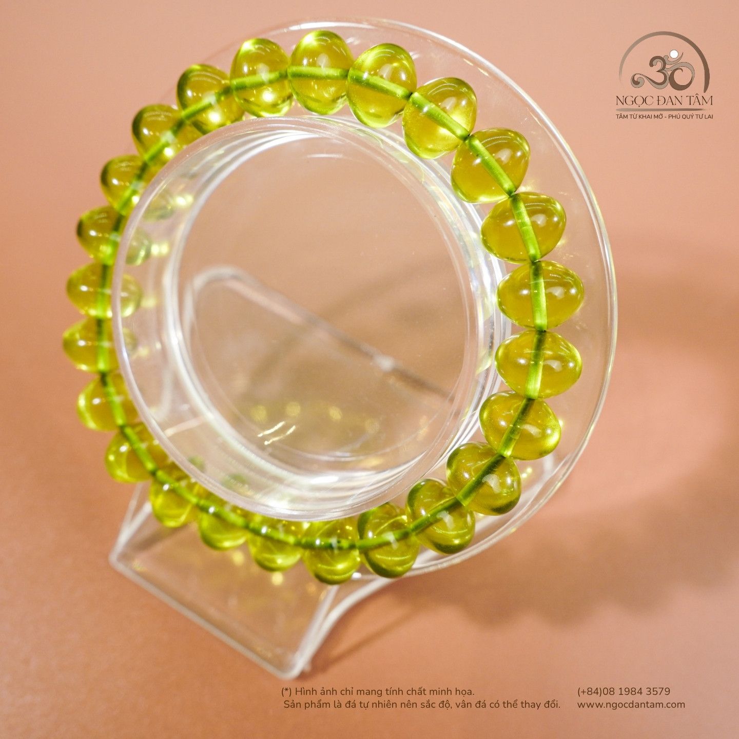  Vòng Tay Thanh Phách Hạt Táo gram 11gram 