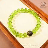  Vòng Tay Thanh Phách Phối Bạch Phách Rêu 11gram 