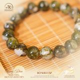  Vòng Tay Đá Mắt Rồng Xanh 10mm 2A 