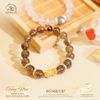  Vòng Tay Thạch Anh Khói Phối Charm Tỳ Hưu 