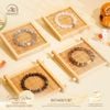  Vòng Tay Thạch Anh Khói Phối Charm Mạ Bạc 