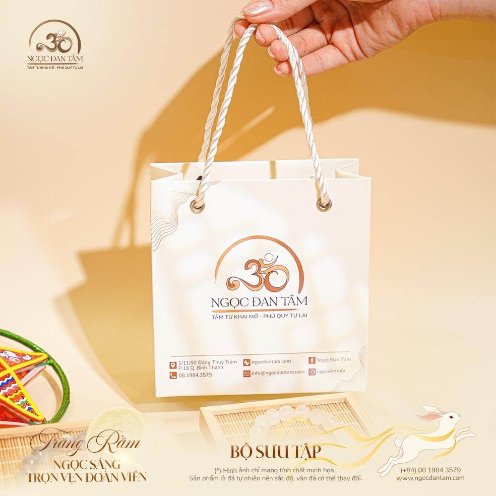  Vòng Tay Đá Giông Bão Phối Charm Long Quy 