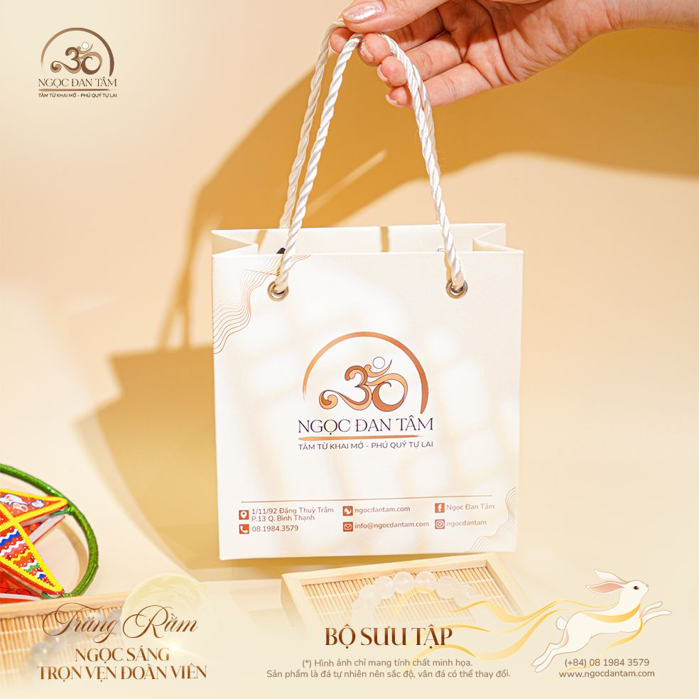  Vòng Tay Đá Xà Cừ Phối Charm Hoa Sen Bạc 