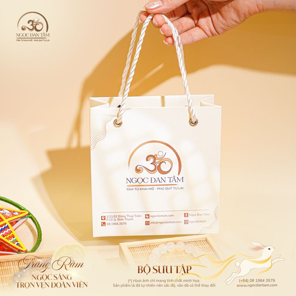  Vòng Tay Mặt Trăng Phối Xà Cừ 