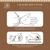  Chuỗi Vòng Tay Thạch Anh Tóc Nâu 6mm 7A 