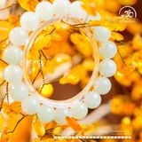  Vòng Tay Cẩm Thạch Xanh Lý 10mm 