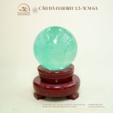  Cầu Đá Fluorit 6A 3.5 - 5cm 