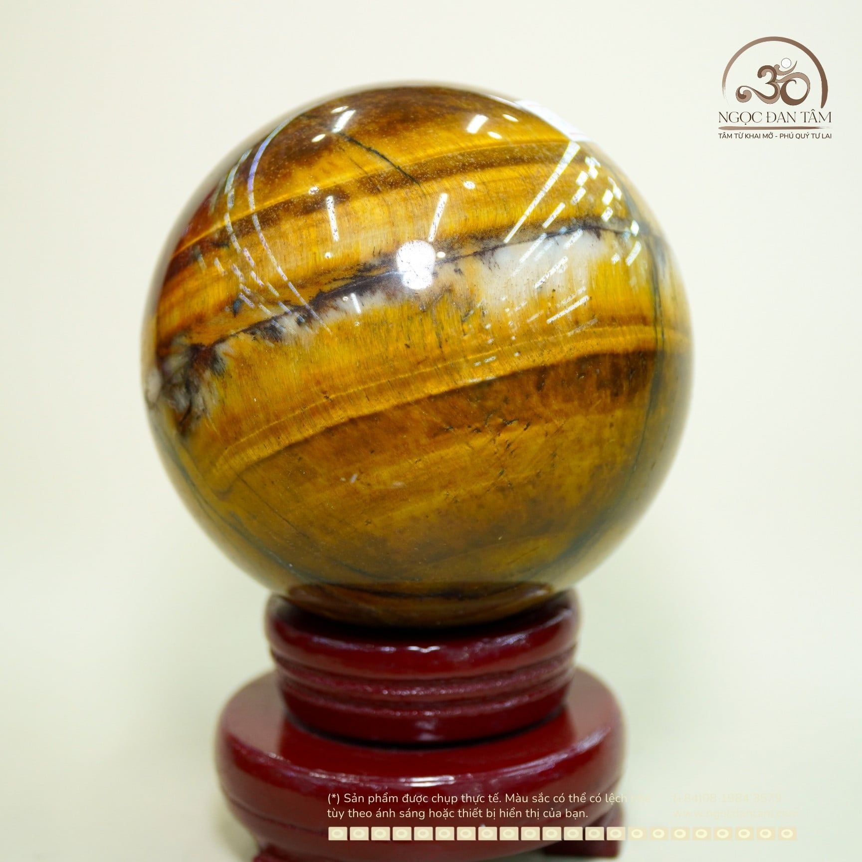  Cầu Mắt Hổ Nâu Vàng 