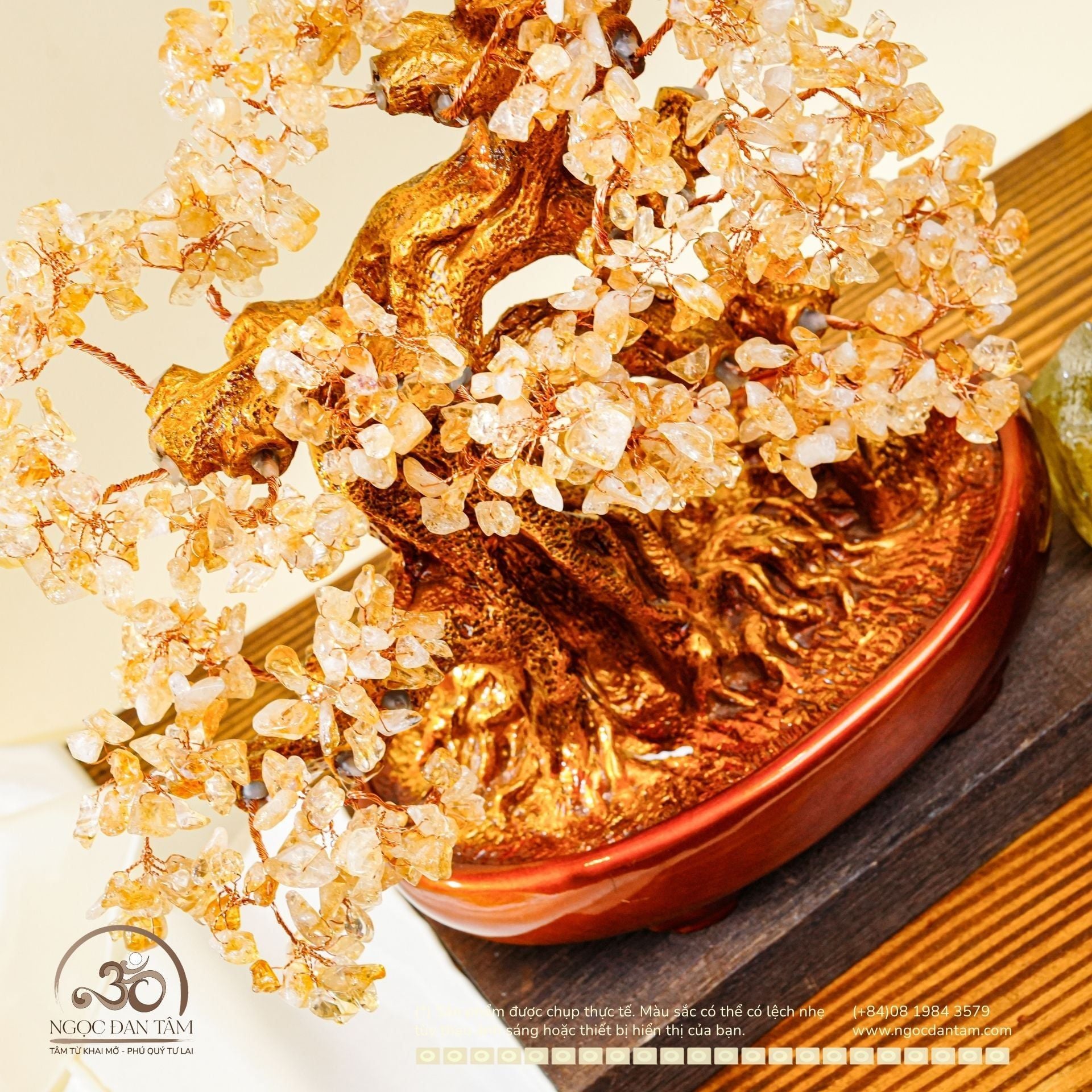  Cây Tài Lộc Thạch Anh Vàng 