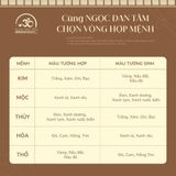  Cẩm Thạch Úc Charm Bạc Cỏ 3 Lá 10mm 2A 