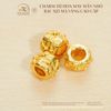 Charm Tứ Hoa May Mắn Nhỏ - Bạc 925 Mạ Vàng Cao Cấp