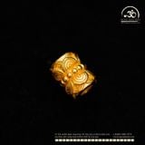  Charm 2 Đầu Sen 7.89mm - Bạc 925 Mạ Vàng Cao Cấp 