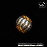  Charm Bí Ngô Bạc Mạ Vàng 9.14mm - Bạc 925 Mạ Vàng Cao Cấp 