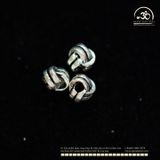  Charm bạc nút thắt cát tường 3.51mm 