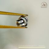  Charm bạc nút thắt cát tường 3.51mm 
