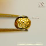  Charm Bi Hoa Sen 3.16mm - Bạc Mạ Vàng 