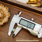  Charm Cẩm Thạch 7.26mm - Kim Loại Mạ Vàng 