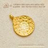 Charm Cửu Cung Bát Quái 1 Mặt 12.16mm - Bạc 925 Mạ Vàng Cao Cấp