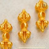  Charm Chùy Kim Cang Nhọn 18.05mm - Bạc 925 Mạ Vàng Cao cấp 