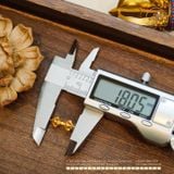  Charm Chùy Kim Cang Nhọn 18.05mm - Bạc 925 Mạ Vàng Cao cấp 