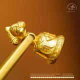  Charm Chuông Kim Cang Lục Tự - Bạc 925 Mạ Vàng Cao Cấp 