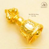  Charm Chuông Kim Cang Lục Tự - Bạc 925 Mạ Vàng Cao Cấp 