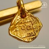  Charm Chubu Fuzang 12.71mm - Bạc 925 Mạ Vàng Cao Cấp 