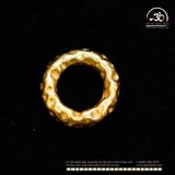  Charm Đệm Tròn 8mm - Bạc 925 Mạ Vàng Cao Cấp 