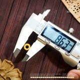  Charm Đệm Tròn Bạc Mạ Vàng Lớn  8.63mm - Bạc Mạ Vàng 