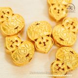  Charm Hồ Lô Kim Tiền - Bạc 925 Mạ Vàng Cao Cấp 