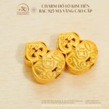  Charm Hồ Lô Kim Tiền - Bạc 925 Mạ Vàng Cao Cấp 